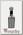 Декоративная бутылка Nemesis D0654B4 Bloody Mary liquid Soap