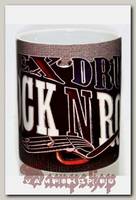 Кружка Sex Drugs and Rock n Roll