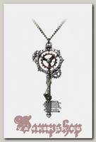 Кулон Alchemy Gothic P671 Septagramic Coercion Gearwheel Key