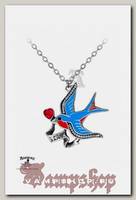 Кулон Alchemy Gothic ULFP13 Swallow Love