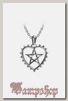 Кулон Alchemy Gothic P768 Cunning Heart