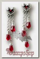 Серьги Alchemy Gothic E272 Bleeding Heart