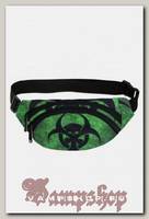Сумка на пояс Full Print Biohazard Green