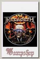 Наклейка-стикер Rock Merch Megadeth
