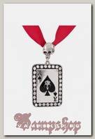 Кулон Alchemy Gothic ULFP17  Ace Of Spades