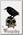 Статуэтка Nemesis NEM5256 Raven On Skull