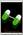 Серьга септум Зеленый