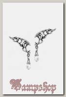 Серьги Alchemy Gothic E367 Wings of Eternity
