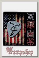 Магнит RockMerch The Big Four Metallica Megadeth Slayer Anthrax