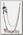 Цепь декоративная Череп с шипами