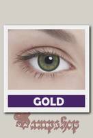 Линзы Adria Glamorous Gold золотые