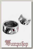 Кольцо Alchemy Gothic ULR1 Love Hate