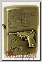Зажигалка бензиновая JianTai Walther P38 P1