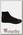 Кеды Converse All Star Black Black Logo 8 блоков черные с черным логотипом