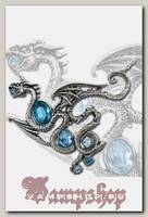 Кулон Alchemy Gothic P646 Aqua Dragon