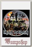 Наклейка-стикер Rock Merch iron Maiden