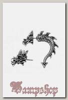 Серьга Alchemy Gothic E324 Tor Dragon