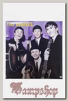 Магнит RockMerch Black The Beatles