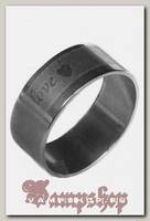 Кольцо стальное 170 Forever Love