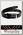 Ремень из экокожи проклепанный с узором по диагонали рифленый