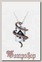 Кулон Alchemy Gothic ULP37 Snake Of Aces