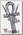 Кулон Alchemy Gothic P221 Ankh of the Dead