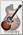 Сувенирная копия гитары Fender Stratocaster
