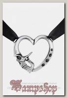 Кулон Alchemy Gothic P821 Etendu Mort De Coeur