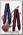 Ремень для гитары с цветной полосой